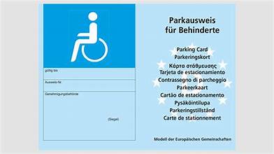 Parkausweis Deutschland – Antrag, Voraussetzungen & Unterstützung