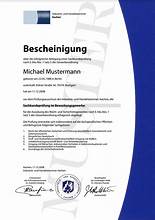 Sachkundeprüfung nach § 34a online erwerben